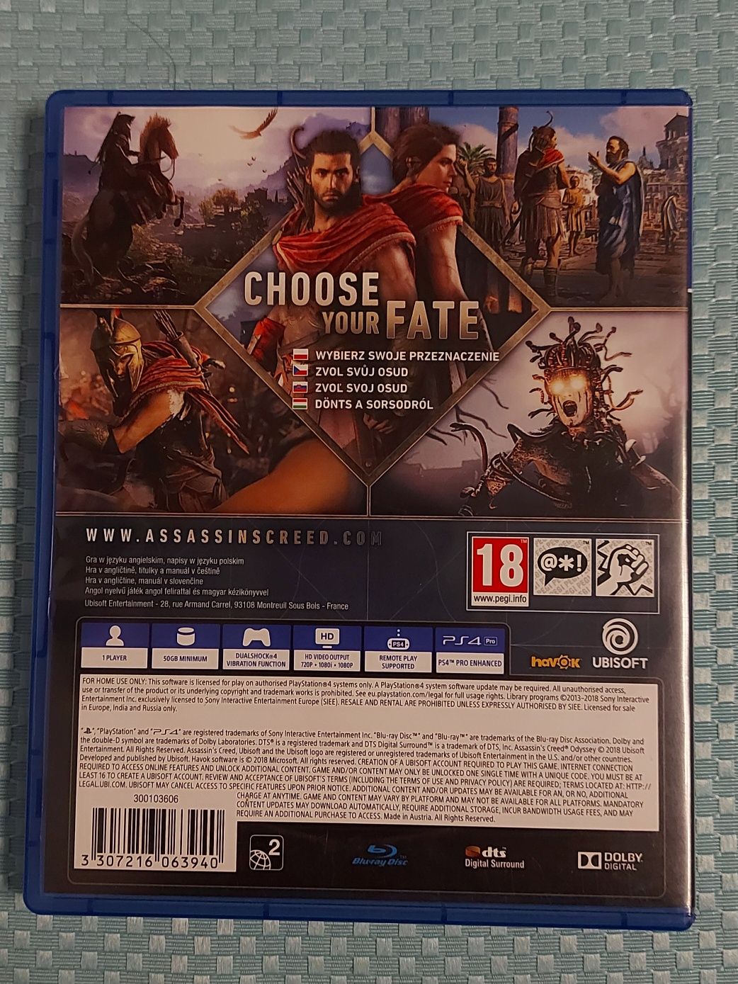 Assassin's Creed Odyssey  PS4.