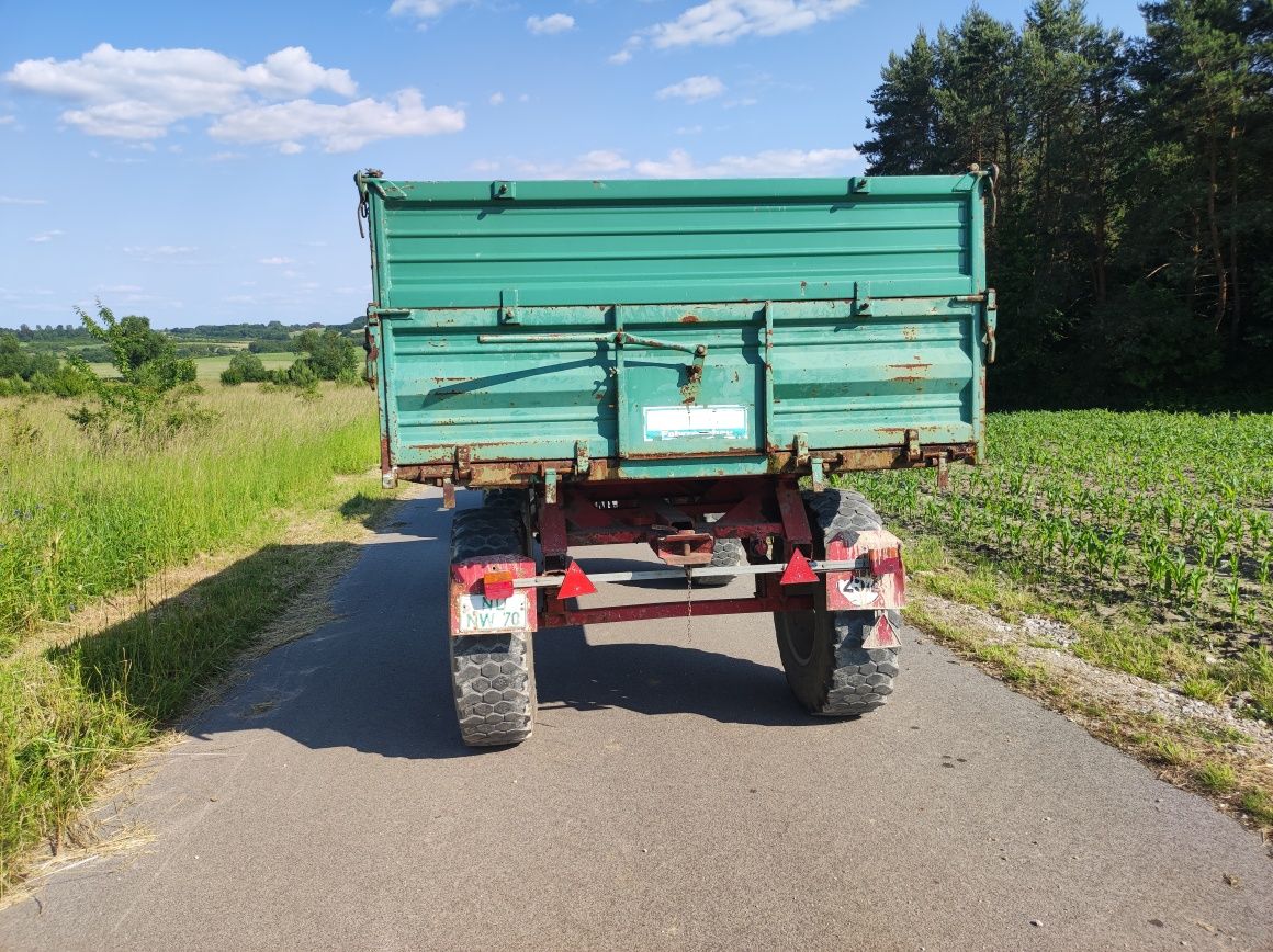 Przyczepa reisch D-80 wywrotka