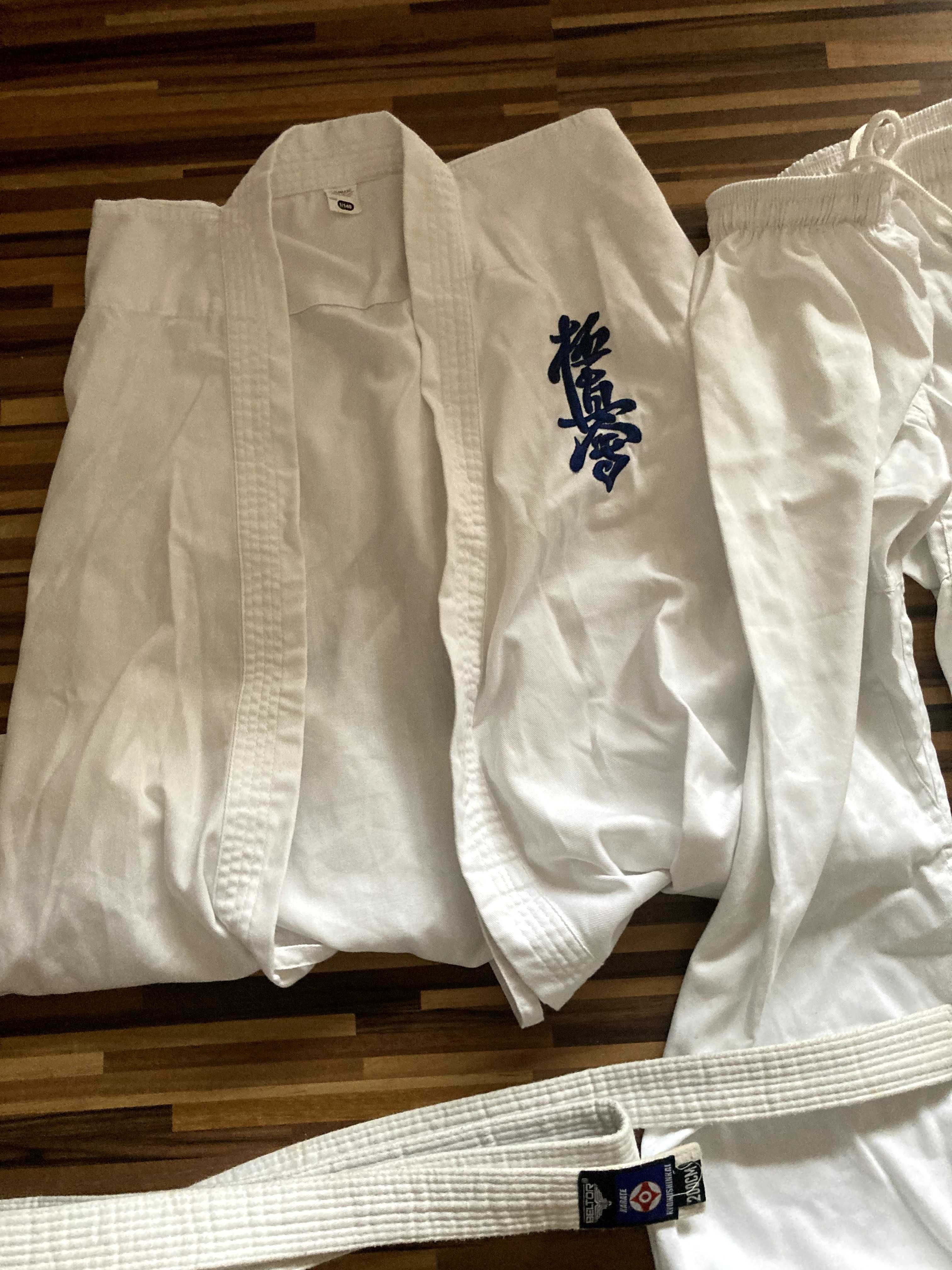 Kimono Karate Kyokushin FUJIMAE 140 nowe