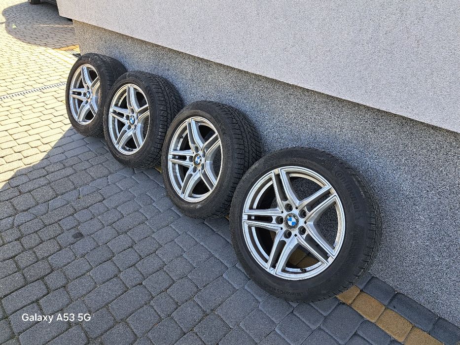Koła Alufelgi 17  225/50/17 opony w świetnym stanie bmw e60 f10. 5x112