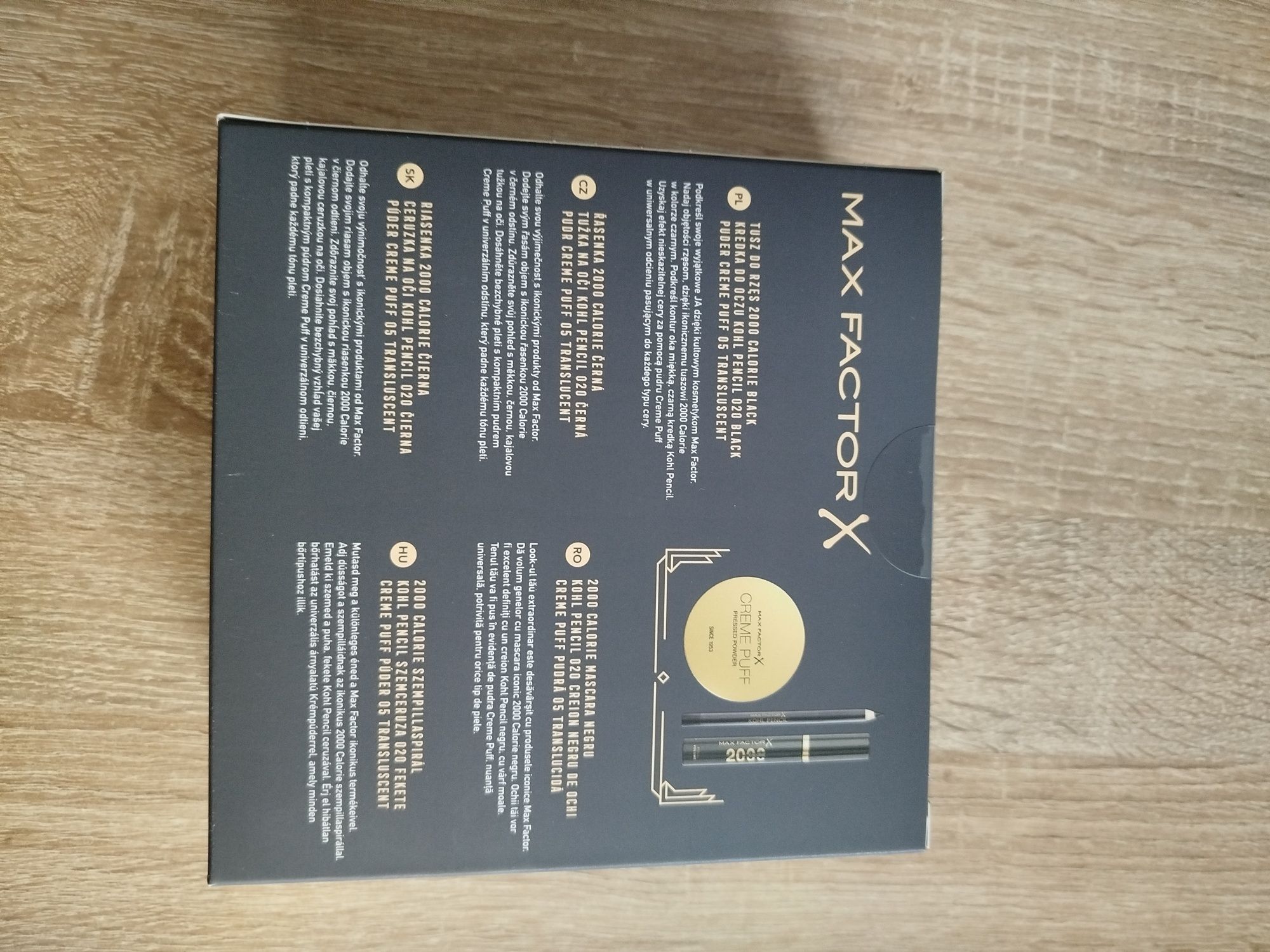 Zestaw prezentowy Max factor gratis dorzucam puder