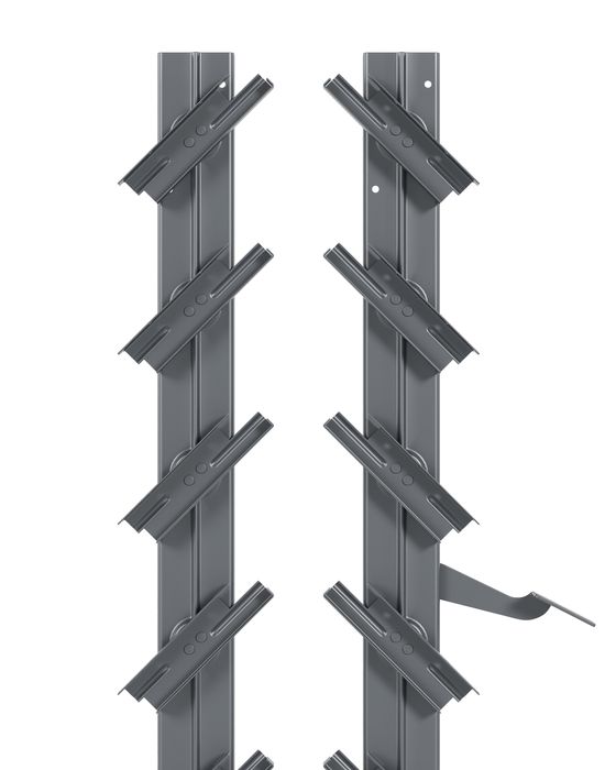 Stalowy mechanizm ruchome deseczki, żaluzje ogrodowe, shuttersy. Metal