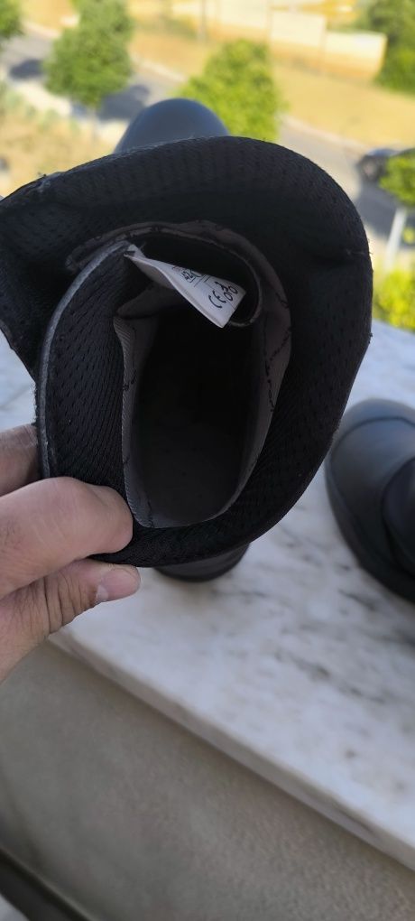 Botas motard em bom estado
