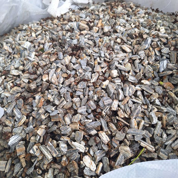 Kora kamienna gnejsowa kamień naturalny ozdobny grys 1T dostawa + głaz