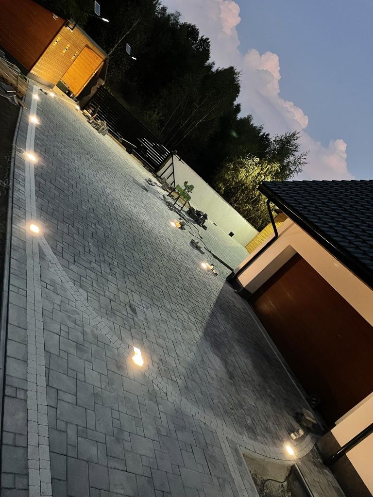 Brukarstwo , układanie kostki brukowej , podbudowa , utwardzenie ,