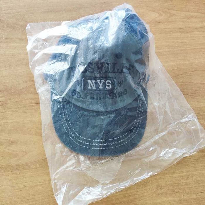 Czapka z Daszkiem Niebieska Szara Bejsbolówka Brosville NYS Go Forward
