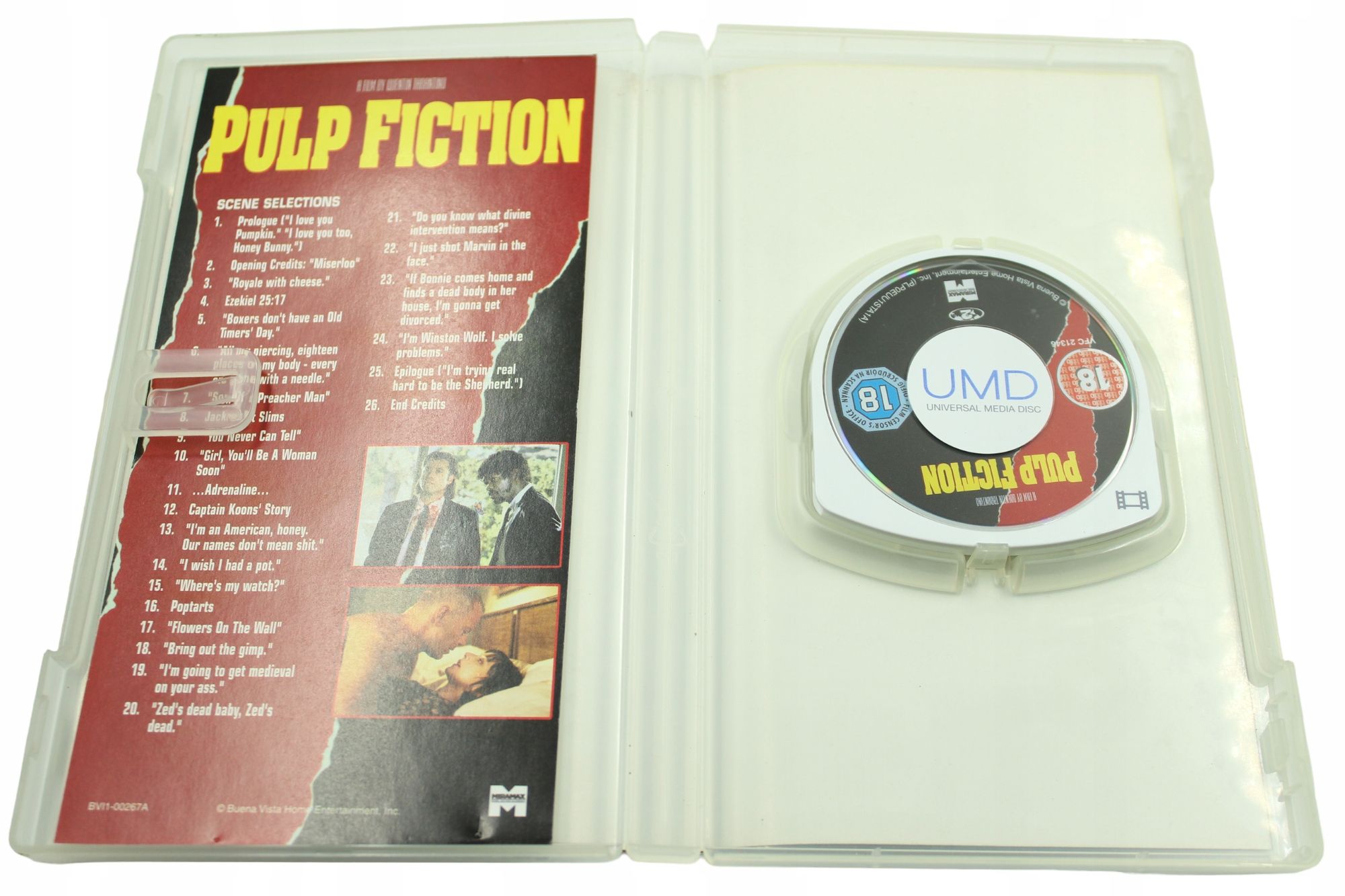 Pulp Fiction Film UMD PSP Sony