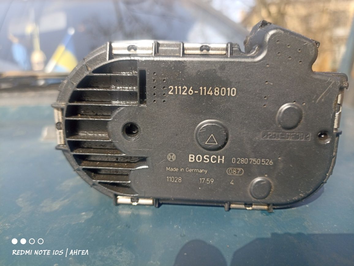 Электронная дроссельная заслонкаВаз212140 BOSH.21126-1148010