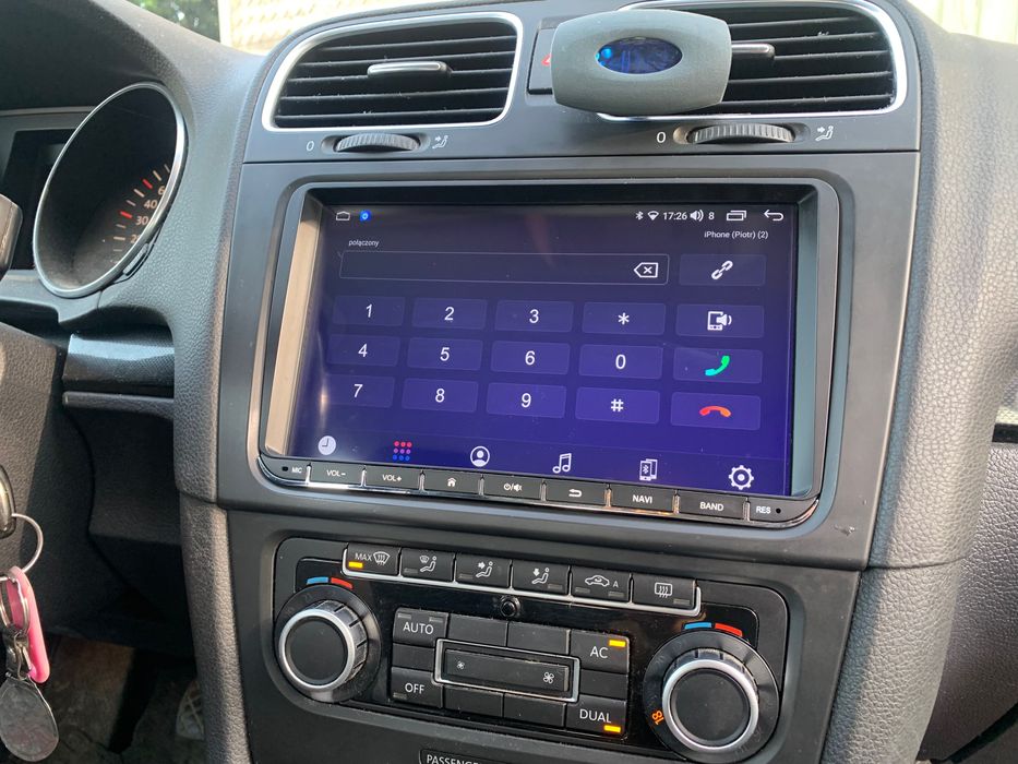 Radio Android Skoda Superb Rapid Roomster Yeti Praktik Fabia GPS 2Din