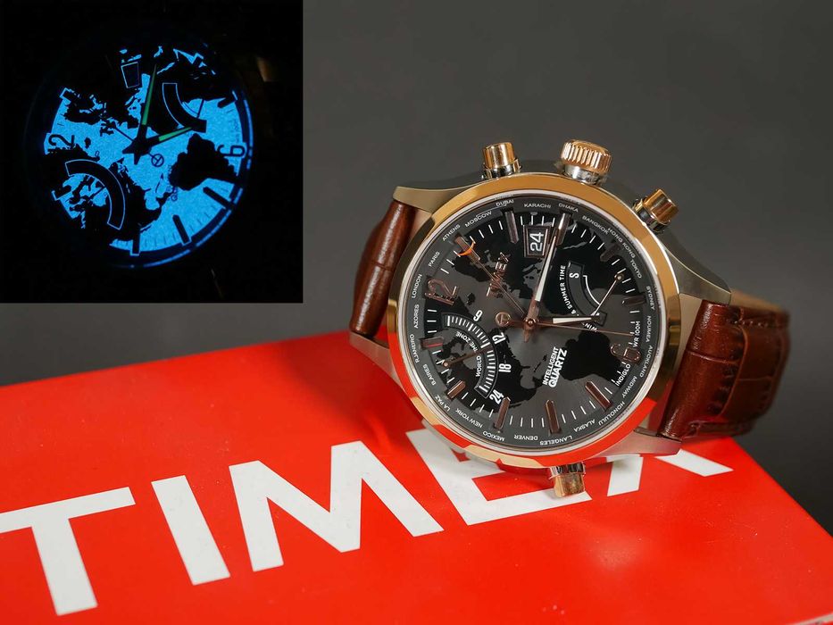 Timex T2N942 Intelligent Quartz Ø43mm World Time