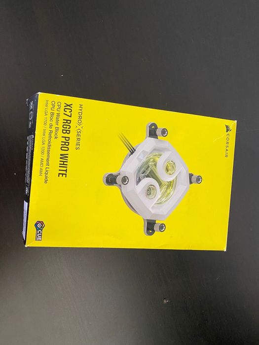 CPU Block Corsair XC7 RGB Pro White