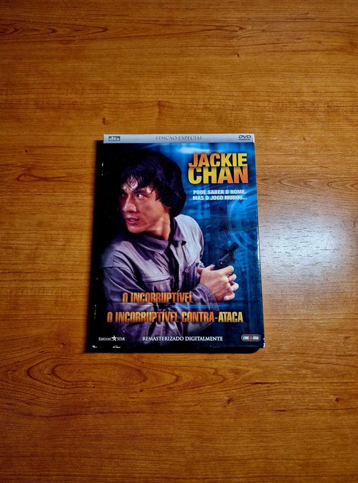 O INCORRUPTÍVEL 1 e 2 Contra-Ataca/Jackie Chan /Remasterizado CINEÁSIA