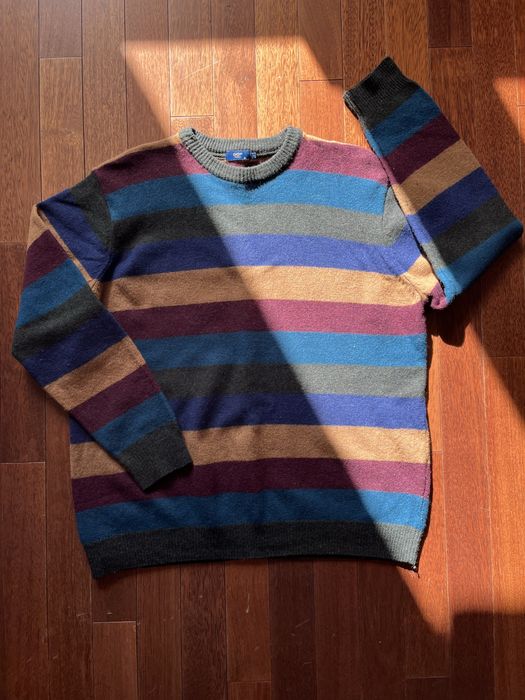 sweter w pasy, lambswool