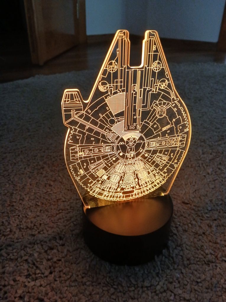 Lampka z wizualizacją StarWars