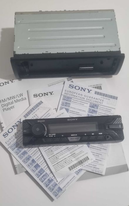 Auto-rádio Sony DSX-A400BT, tem Conexão BLUETOOTH
