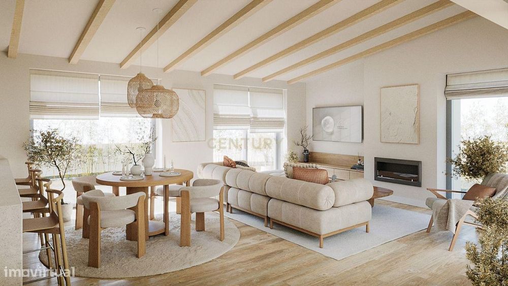 Moradia Térrea T3 em Santa Susana — Isolada, Moderna e com Vista para