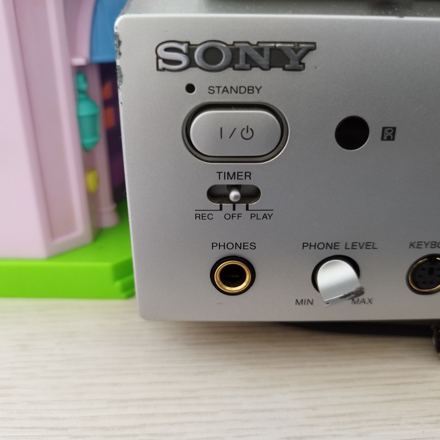 Sony Minidisc MDS-JE780 netMD klawiatura
