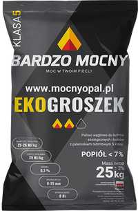 Ekogroszek BARDZO MOCNY workowany 25kg