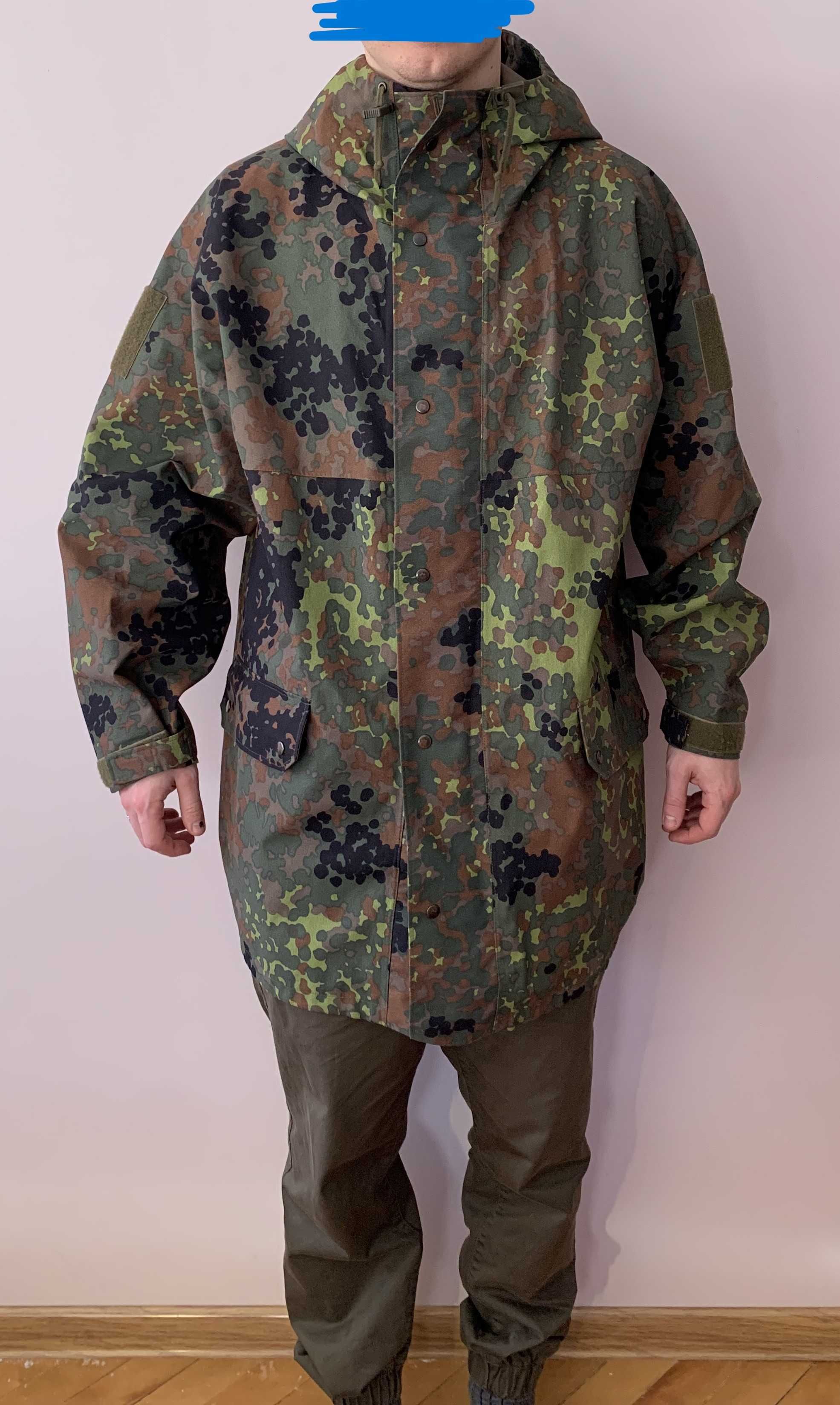 Німецький дощовик військовий GoreTex Flecktarn куртка бундесвер