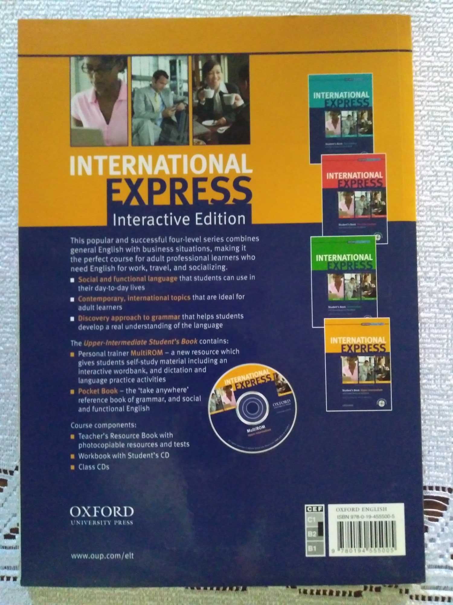 International express students book + CD zeszyt ćwiczeń Oxford