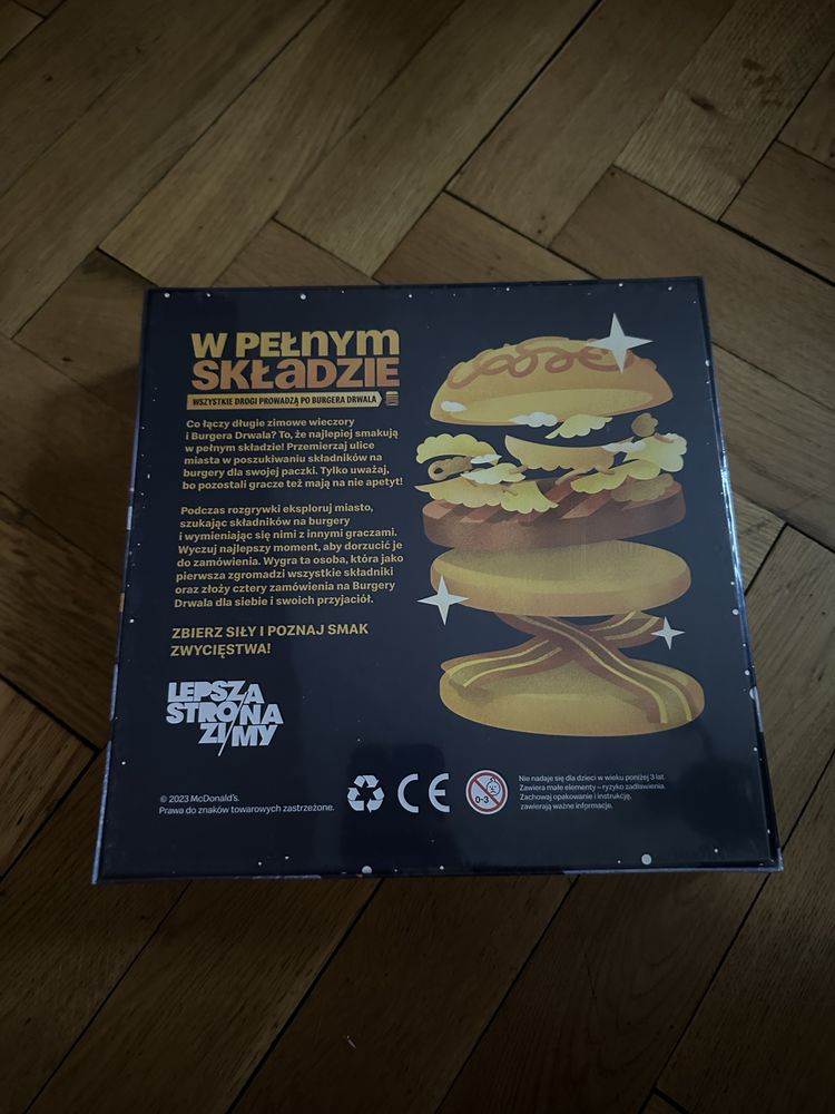 Gra planszowa McDonalds “W Pelnym Skladzie”