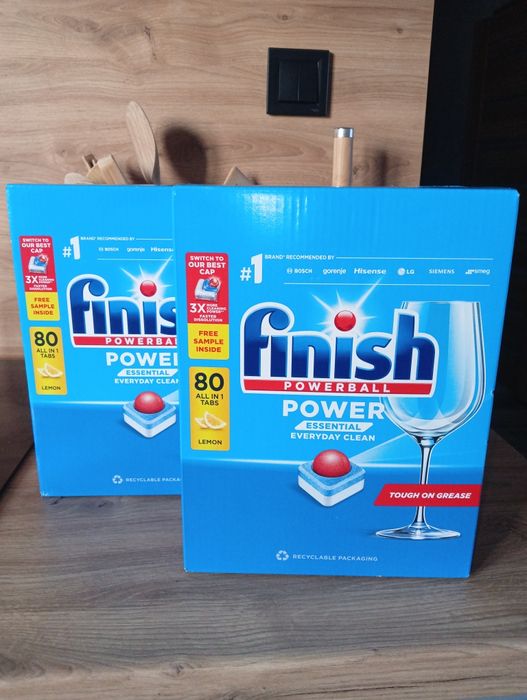 Finish powerball tabletki do zmywarki 2 opakowania