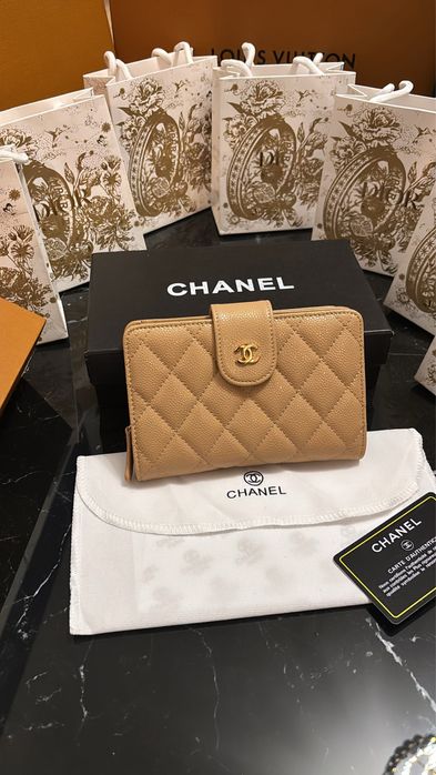 Nowy portfel Chanel Pudelko worek idealny na prezent