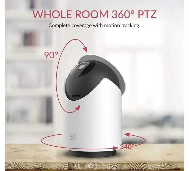 IP-Камера видеонаблюдения Xiaomi Yi Dome U 2k, 360° 1296P - видеоняня