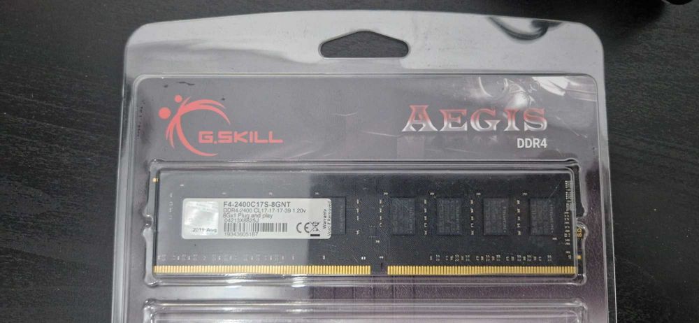 Módulo de Memória G.Skill Aegis DDR4 8GB 2400MHz