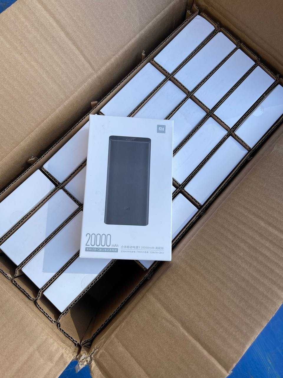 СУПЕР ЦІНА!!! Пауербанк Xiaomi Mi3 20000 mAh USB-C 18W  White/Black