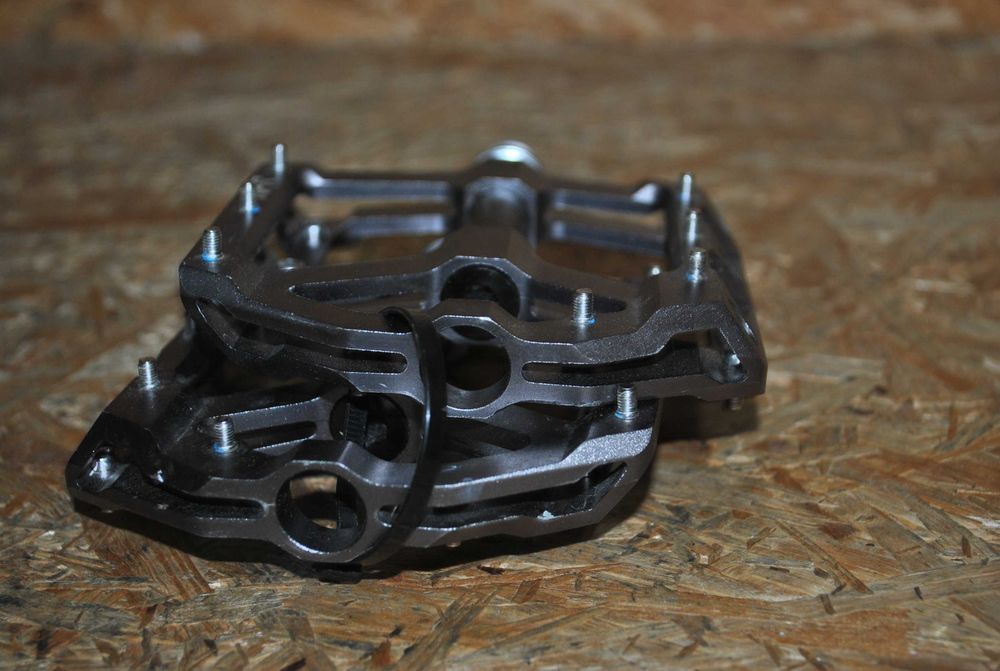 Pedały rowerowe Flat RFR SLT 2.0 Szaro/Czarne