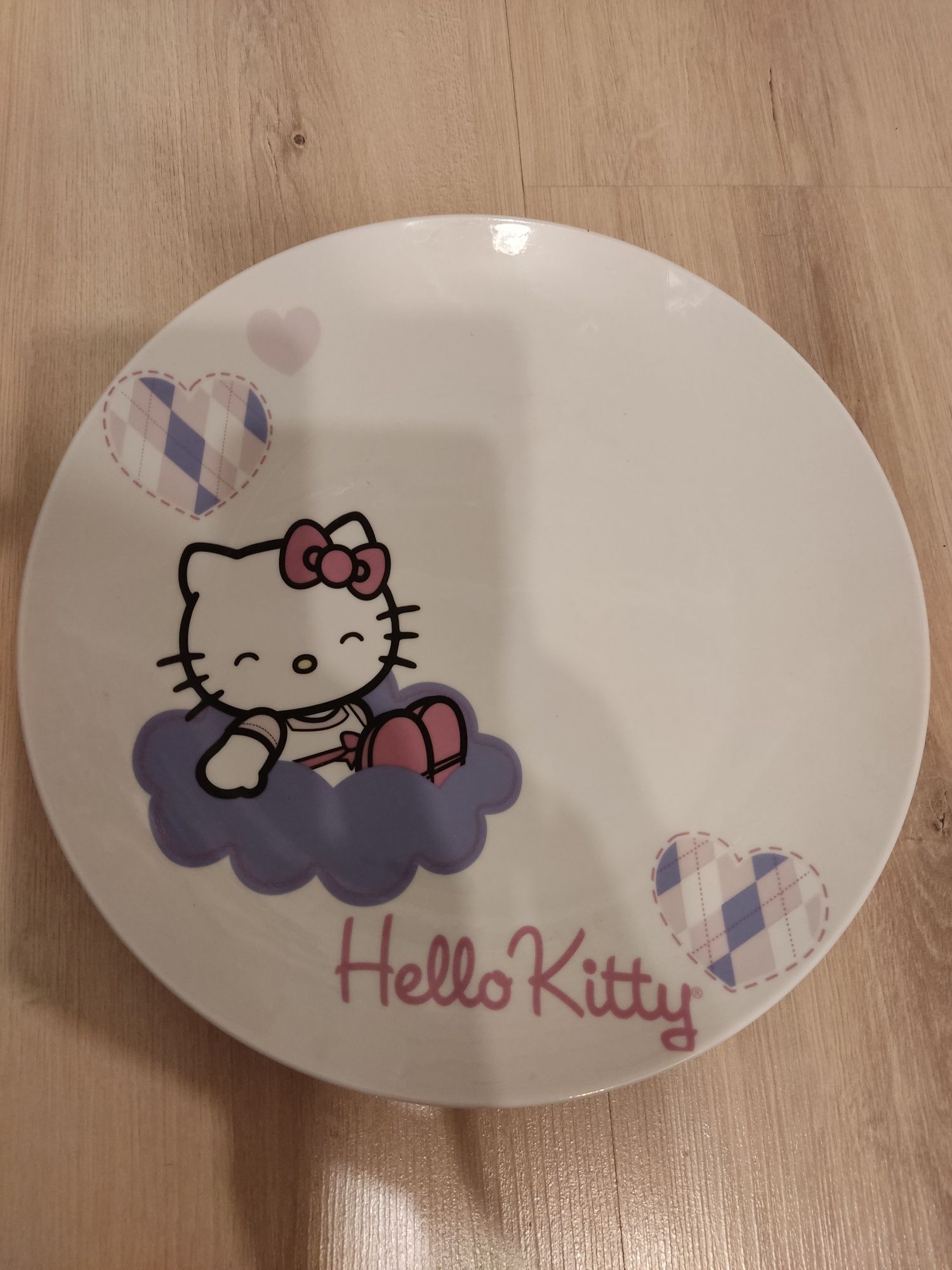 Duży talerz Hello Kitty