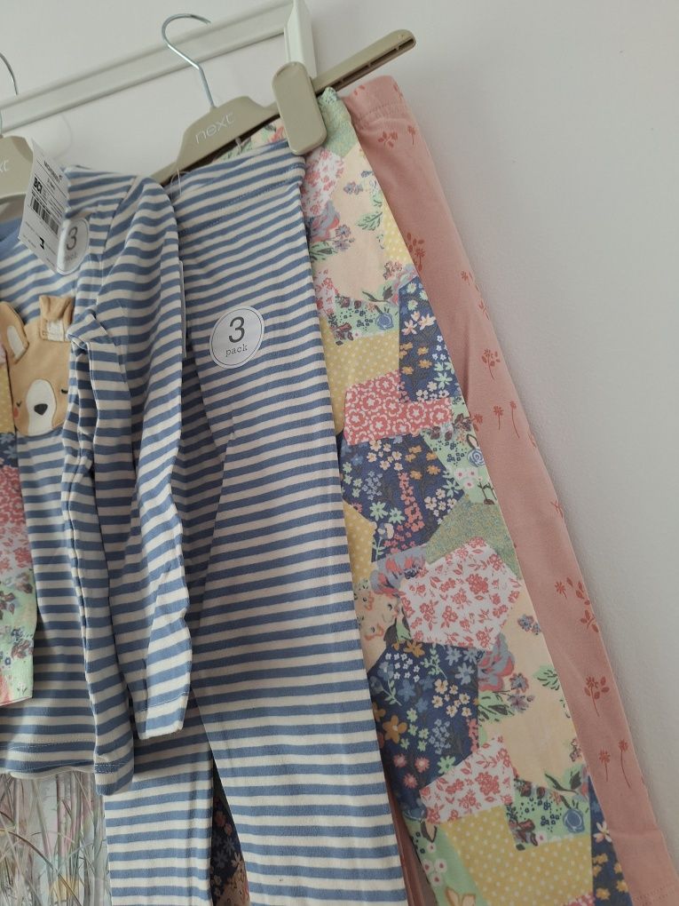 Next 98 nowe legginsy i koszulki 2-3 latka
