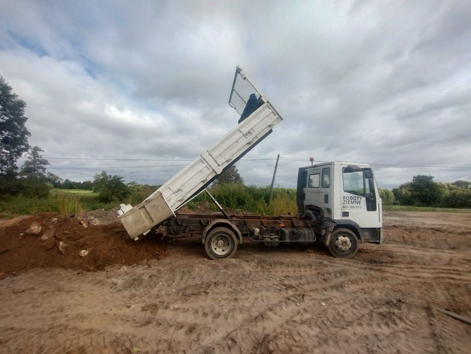 Usługi koparka wywrotka, budowa dróg, roboty ziemne