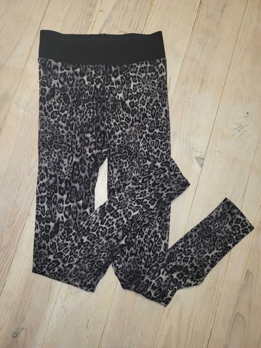 Леопардові лосини  ZARA, з утяжкою, розмір М