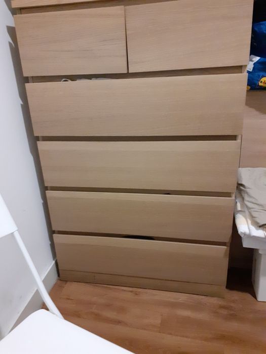 Comoda de 6 gavetas