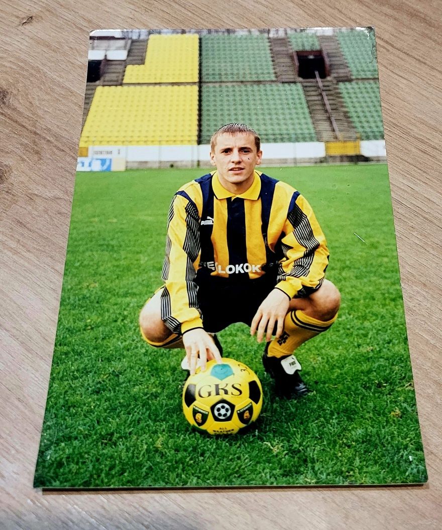 Zdjęcie kolekcjonerskie Adam Kucz GKS KATOWICE 96/97