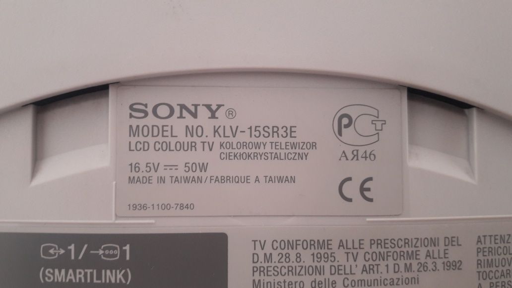 Televisor Monitor Sony