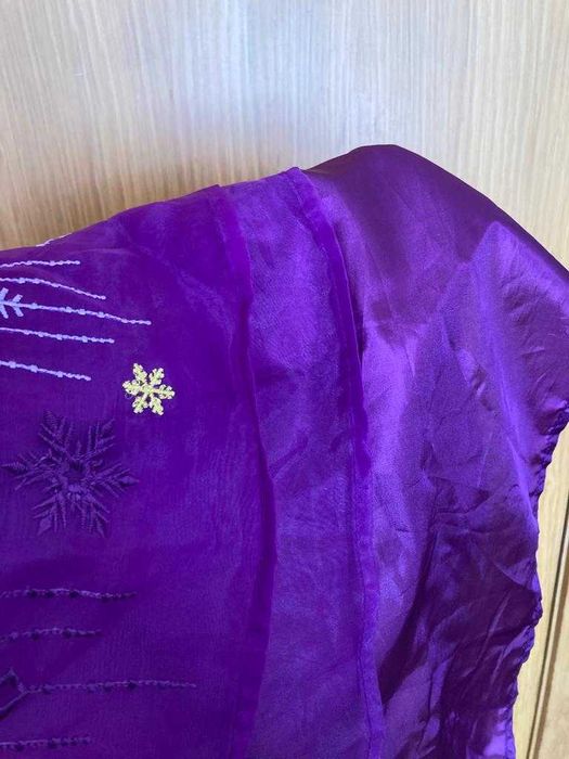 Roupa de princesa Elsa da Frozen como nova - também tem sapatos
