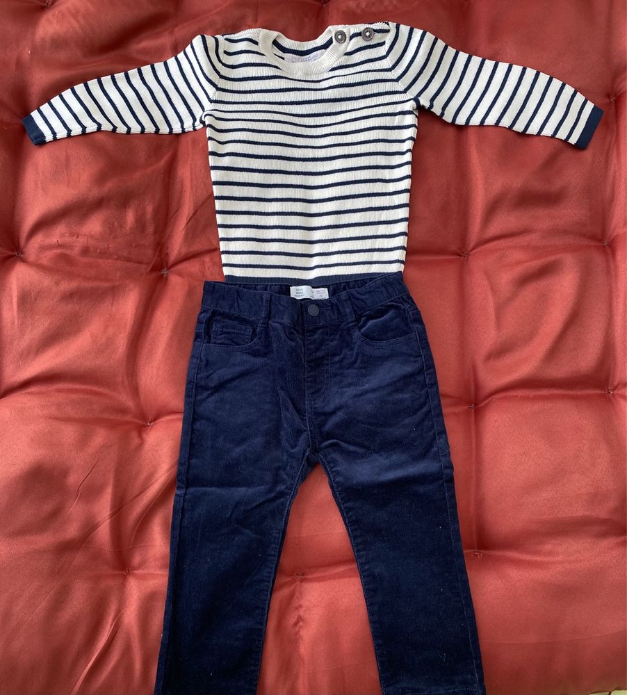Roupa nova menino 2 anos polos,calças,camisolas Knot, Timberland, Zara