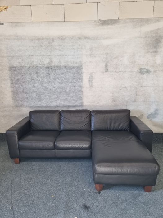 Шкіряний кутовий диван Шкіряний куток Шкіряні меблі з Європи