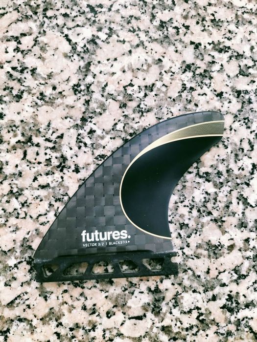 Quilhas Futures Fins Vector 3/2 Blackstix M