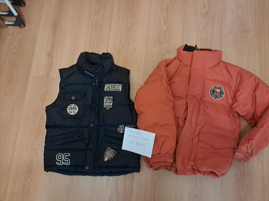 2 blusões River Woods podem ser vendidos em separado – 10 anos