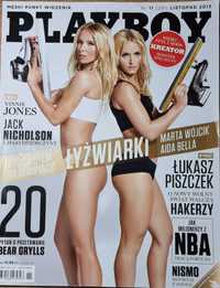 Playboy Listopad 2013 Łyżwiarki MARTA WÓJCIK AIDA BELLA / Anna Tolczek