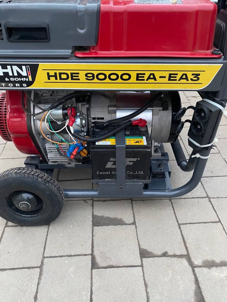 Дизельный генератор 7 кВт HAHN&SOHN HDE 9000 EA-EA3