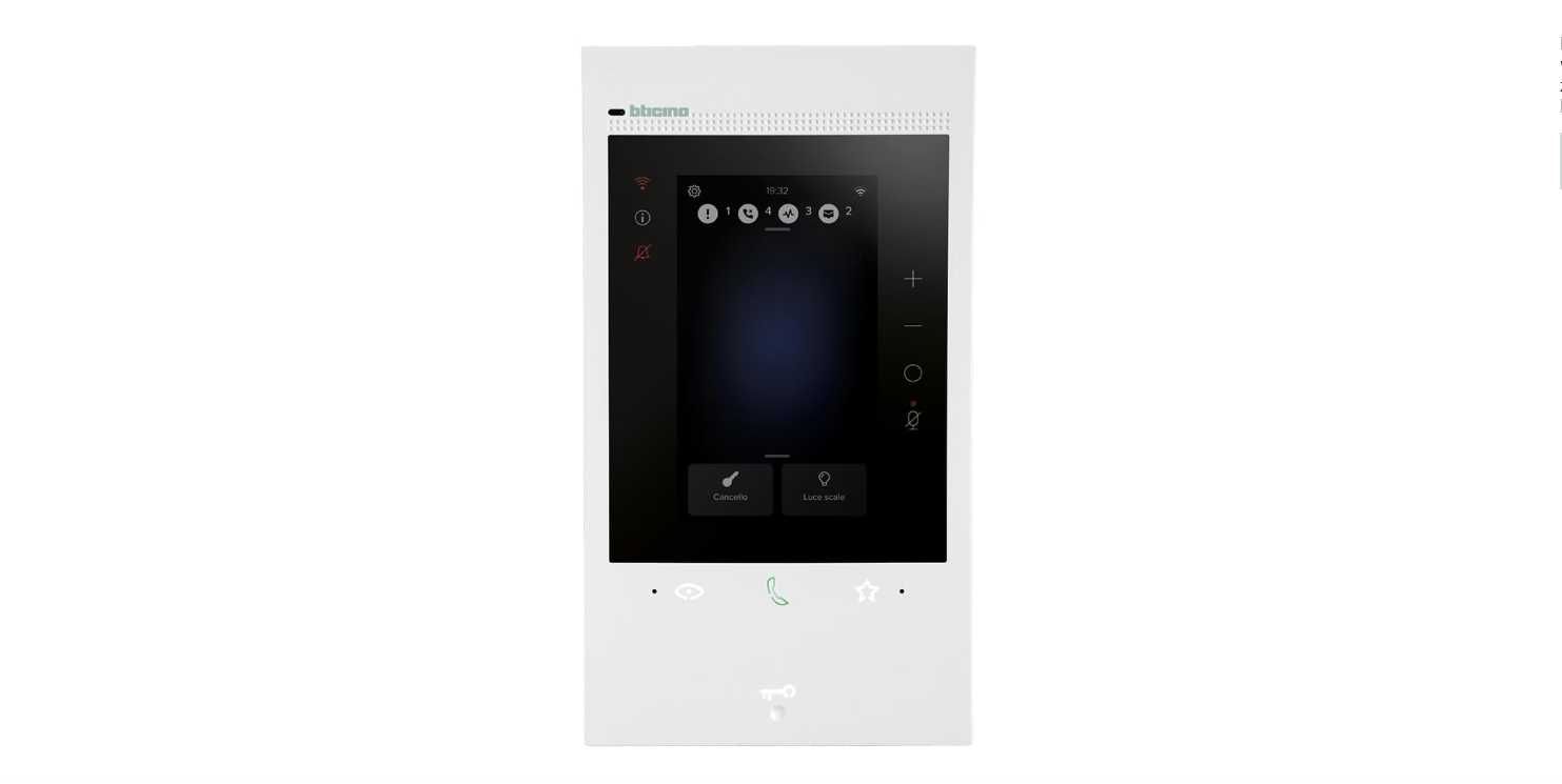 Bticino 344842 Wideodomofon classe smart Wi-Fi C300EOS