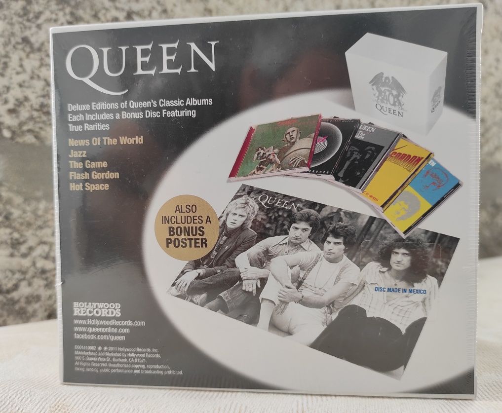 Queen - 40 Boxset 5 CDs duplos - Nova