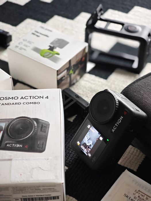 DJI Osmo Action 4 zestaw jak nowa gwarancja