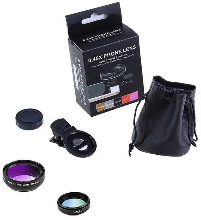 0.45XPHONE LENS  широкоугольный макрообъектив для телефона