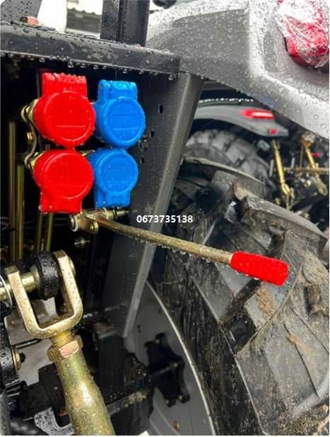 Мінітрактор Скаут TE-504 SR з козирком доставка безкоштовна під двір